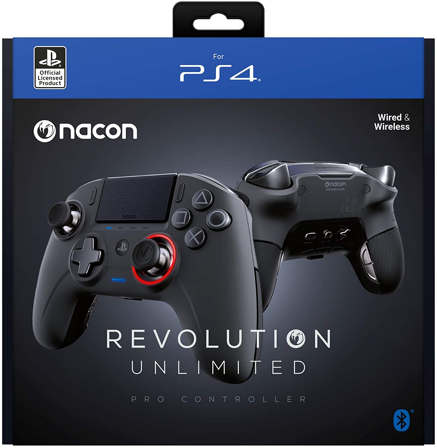NACON Controller Esports Revolution Unlimited Pro V3 PS4 Playstation PC  – Wireless/Wired – Generations The Game Shop