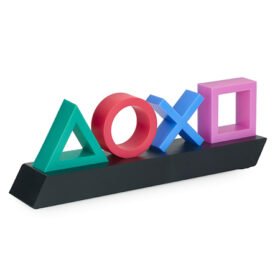 Paladone Playstation Icons Light with 3 Light Modes - Music Reactive Game Room Lighting
