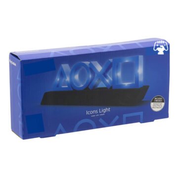 Paladone Playstation Icons Light with – Music Reactive Game Room Lighting