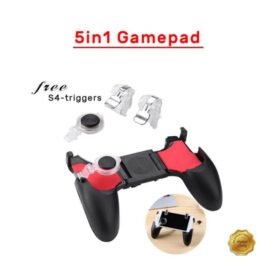 5 in1 Pubg Game Gamepad With Free S4 Trigger