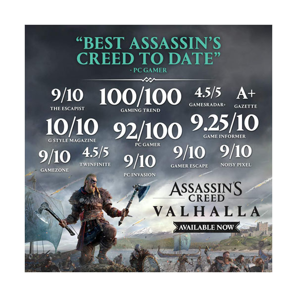 Assassin's Creed Valhalla Standard Edition PlayStation 5