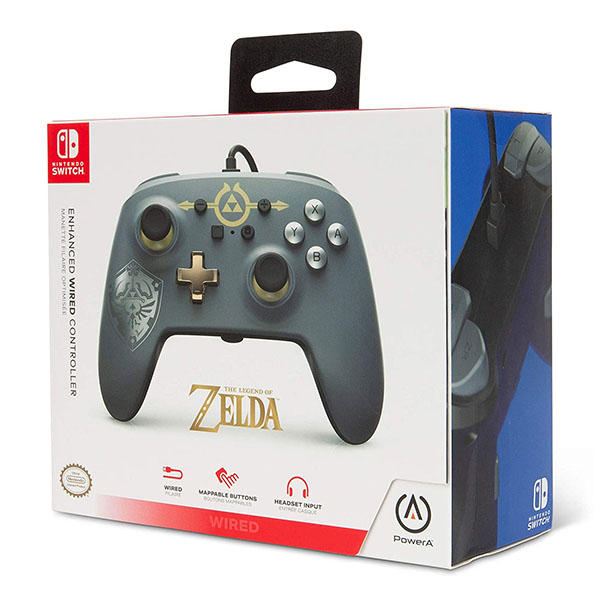 The Legend Of Zelda Enhanced Wired Controller for Nintendo Switch ...