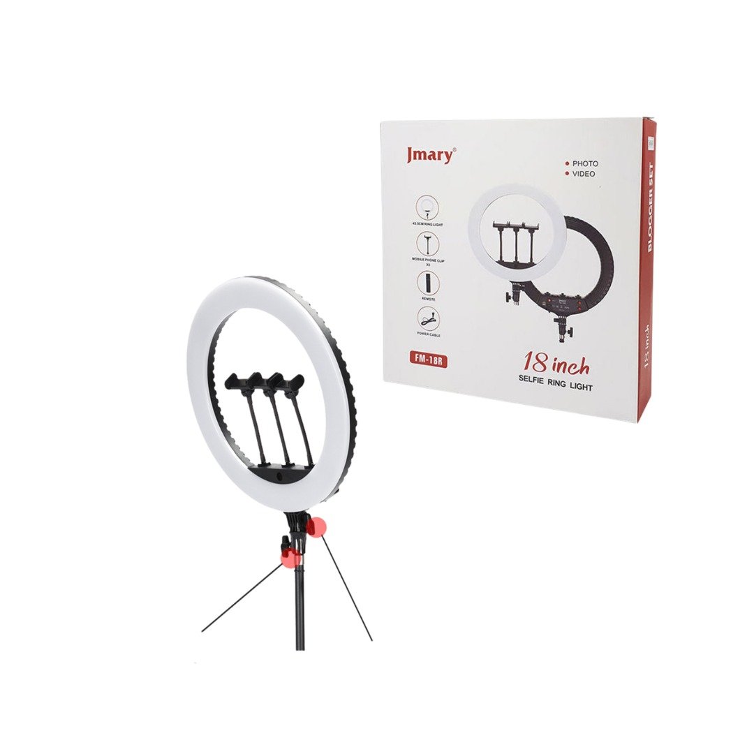 JMARY RING LIGHT FM-18R 18 inch - Image 2