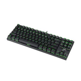 T-DAGGER Corvette RGB T-TGK302 Mechanical Gaming Keyboard – Red Switches, Rainbow Backlit, Black