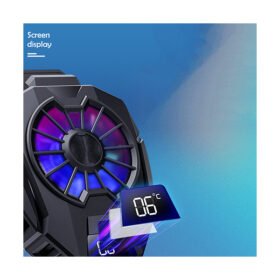 MEMO Phone Radiator Phone Cooling Fan Case Cold Wind Handle Fan DL05 for PUBG Phone Cooler Phone Cooling Fan Case