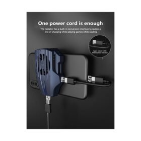 MEMO DL02 Phone Radiator Phone Cooling Fan Case USB Rechargeable Cold Wind Semiconductor Fan Phone Heat Sink