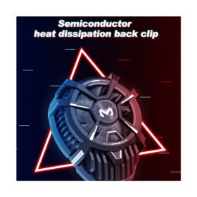 DL07 Semiconductor Cooling Mobile Phone Radiator/MEMO Black Suitable For IPhone/Android Phones/tablets