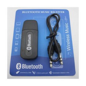 Car Aux Bluetooth Transmitter For Music and Calls | Wireless Bluetooth Audio Receiver Car Kit AUX Audio MP3 Music Transmitter WIth Mic Handsfree Adapter Receiver