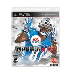 Madden NFL 13 Playstation 3 Game
