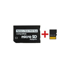 PSP Memory Card Stick with 16GB Memory Sd Card for (PSP 3000, 2000, and 1000 Models)