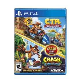 Crash Team Racing + Crash Bandicoot N.Sane Trilogy Bundle – Playstation 4 (Used)