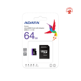 ADATA Premier 64GB Micro SD Memory Card microSDXC/SDHC UHS-I Class10 (A1 V10) with Adapter
