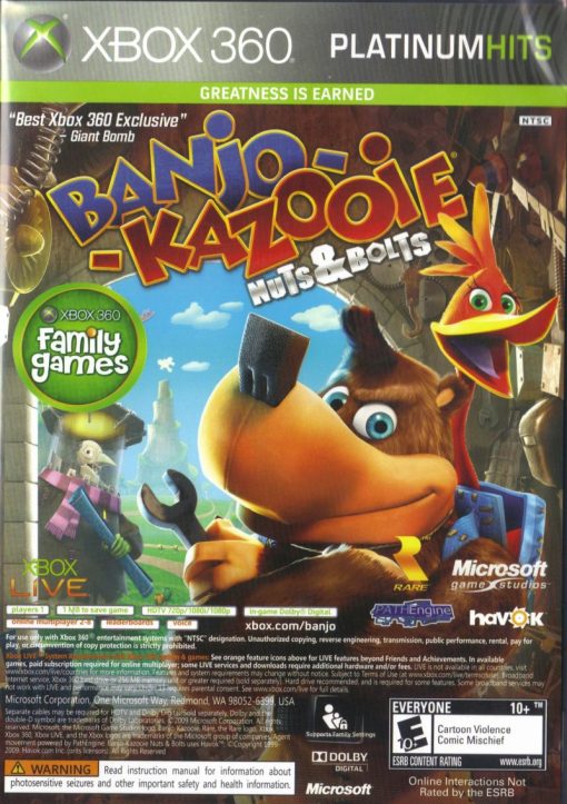 Banjo-Kazooie: Nuts & Bolts - Xbox 360