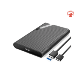 ORICO 2.5'' Hard Drive Enclosure USB 3.0 to SATA Portable External Enclosures for 7mm/9.5mm SSD HDD 5Gbps Tool Free Support UASP (2521U3)