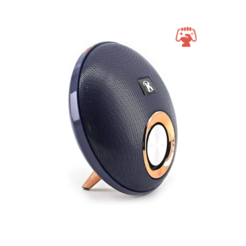 K23 Wireless Bluetooth Speaker Portable Stereo with Rechargeable Battery, Hands-Free, Splash Resistant (Dark Blue)