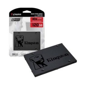 Kingston 120GB A400 SATA 3 2.5" Internal SSD SA400S37/120G - HDD Replacement for Increase Performance , Black