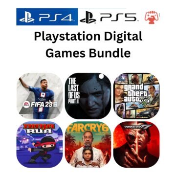Playstation Digital Games Bundle 6 in 1 by generations.com.pk