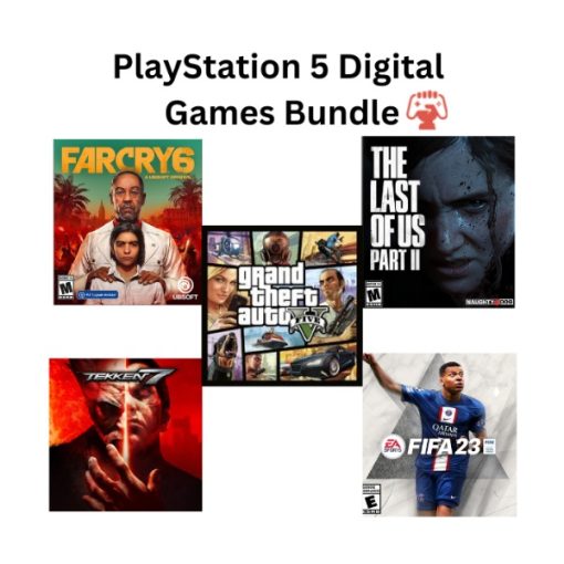 Digital account for PlayStation 5 | 5 in 1 Game Bundle