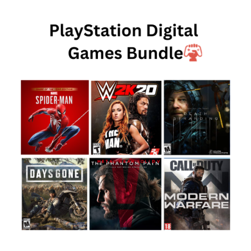 Digital account for PlayStation | 6 in 1 Game Bundle