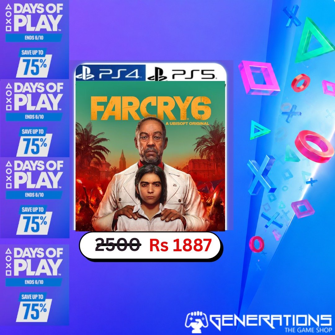 Far Cry 6 by generations.com.pk