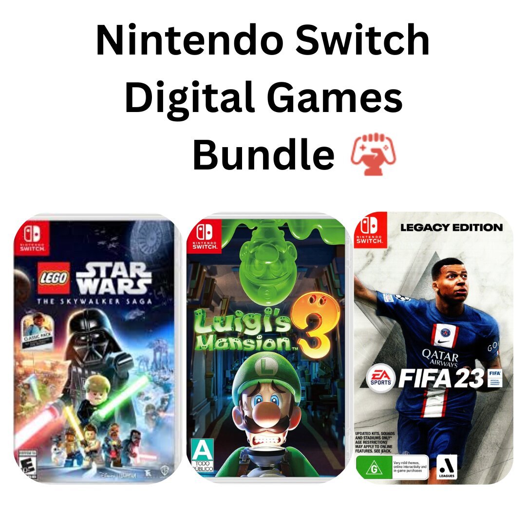 Nintendo Switch Digital Games bundle by generations.com.pk
