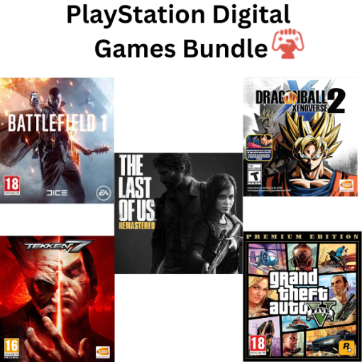 Digital account for PlayStation | 5 in 1 Games Bundle