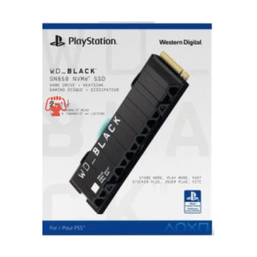 WD_BLACK  SN850 NVMe SSD for PS5 Consoles Solid State Drive with Heatsink