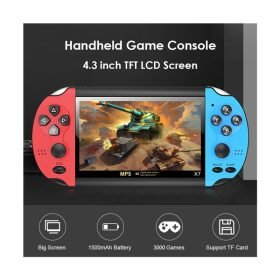 Latest MP5 X7 Handheld Game player 4.3'' Mini Video Game Console