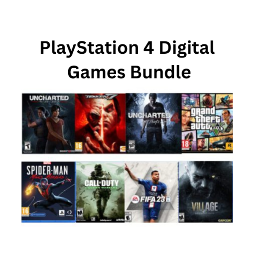 Digital Account for Ps | 8 in 1 Games Bundle