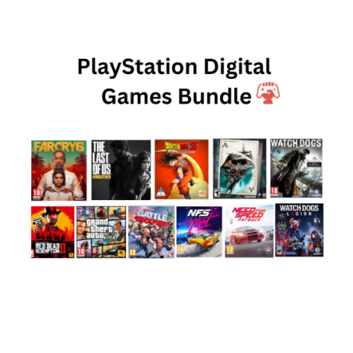 Digital Account for Ps | 11 in 1 Games Bundle