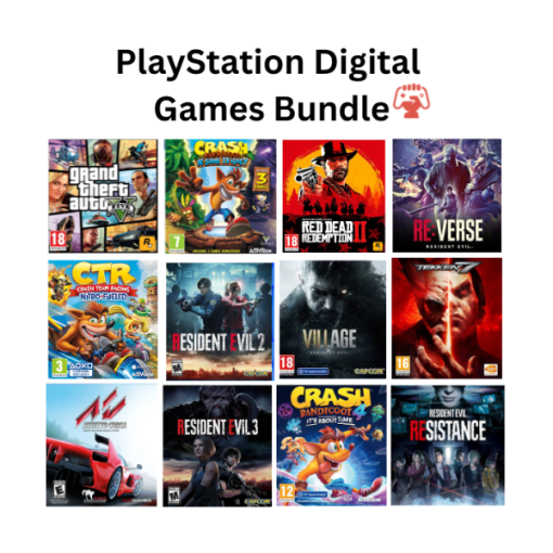 Digital account for PlayStation | 12 in 1 Game Bundle