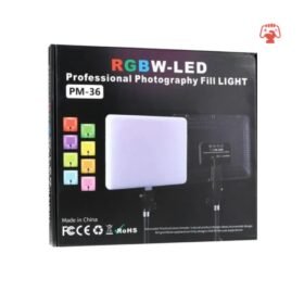 RGB W-LED PM36 Professional Photography Fill Light with Stand