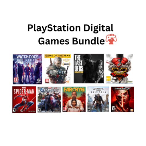 Digital account for PlayStation  | 9 in 1 Game Bundle