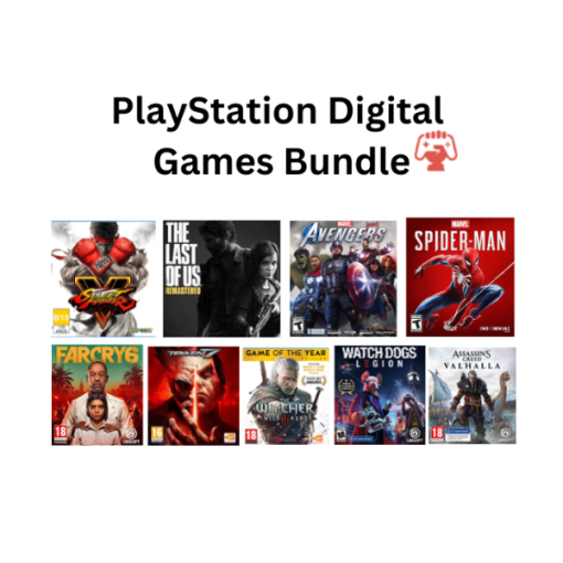 Digital account for PlayStation | 9 in 1 Game Bundle