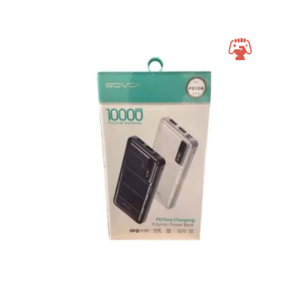 SOVO PD 106 10000MAH PORTABLE CHARGER POWER BANK