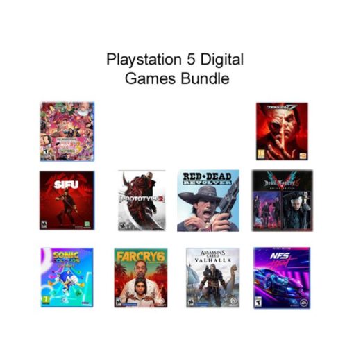 Digital account for PlayStation 5 | 10 in 1 Game Bundle