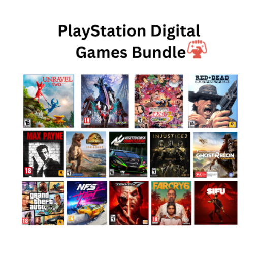 Digital account for PlayStation | 14 in 1 Game Bundle