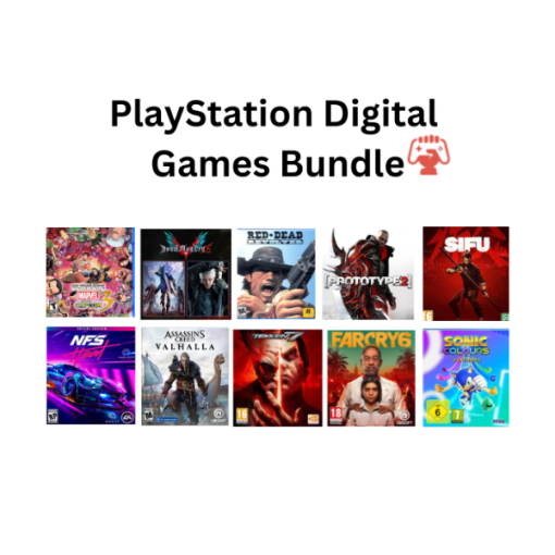 Digital account for PlayStation | 10 in 1 Game Bundle