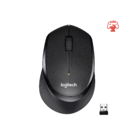 Logitech M331 Silent Plus Wireless Mouse- Black