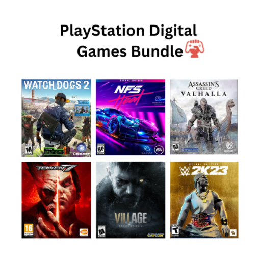 Digital account for PlayStation | 6 in 1 Game Bundle