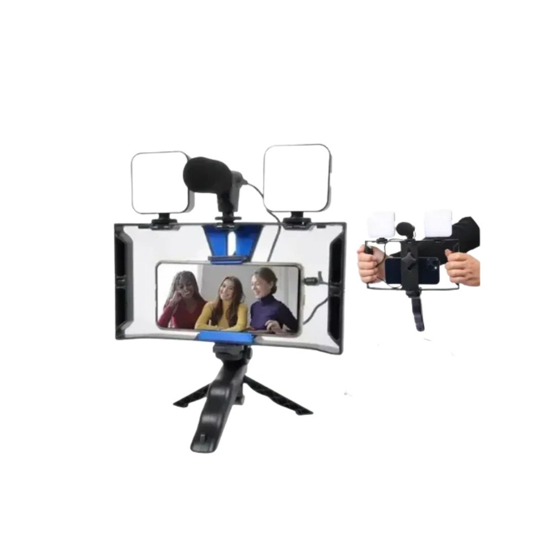 AY-49X Video-Making Kit Vlogging Tripod - Image 2