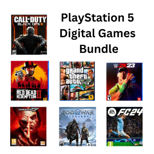 Digital account for PlayStation 5 | 7 in 1 Game Bundle