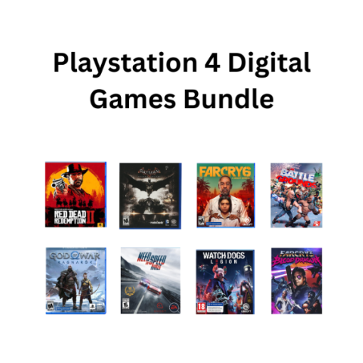 Digital account for PlayStation 4 | 8 in 1 Game Bundle