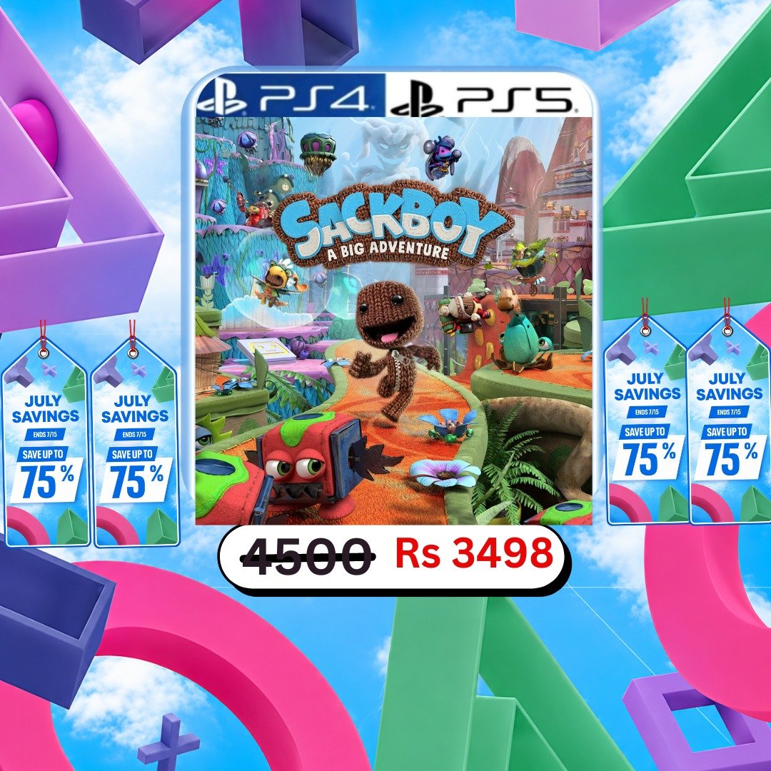 Sackboy A Big Adventure by generations.com.pk