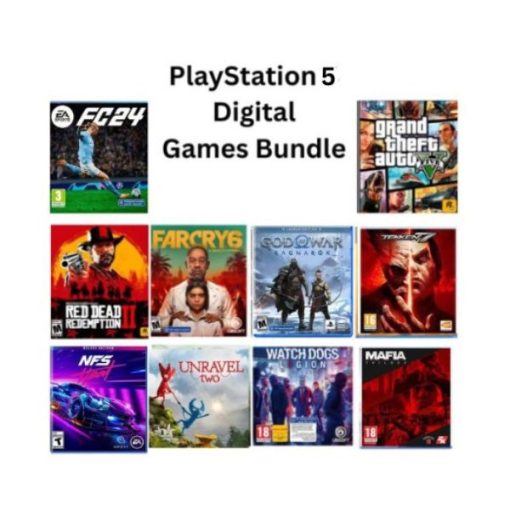 Digital account for PlayStation 5 | 10 in 1 Game Bundle