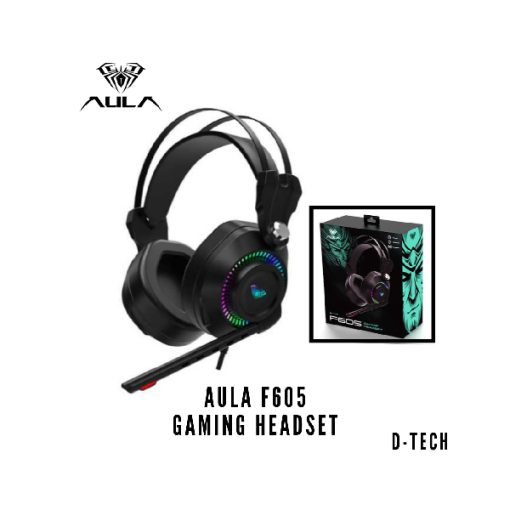 Aula F605 Wired Gaming Headset