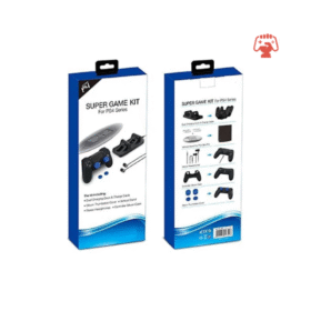 TMG Super Game Kit For Ps4 Series (New) Dual Charging Dock & Cable