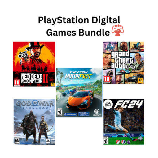 Digital account for PlayStation | 5 in 1 Game Bundle