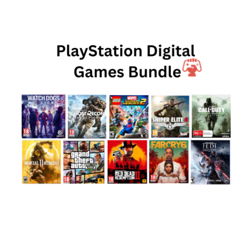 Digital account for PlayStation | 10 in 1 Game Bundle