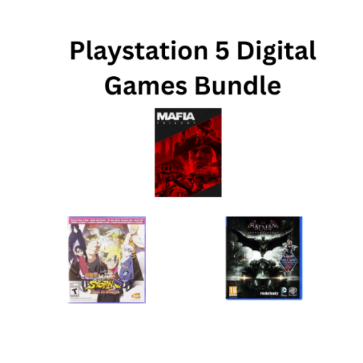 Digital account for PlayStation 5 | 3 in 1 Game Bundle